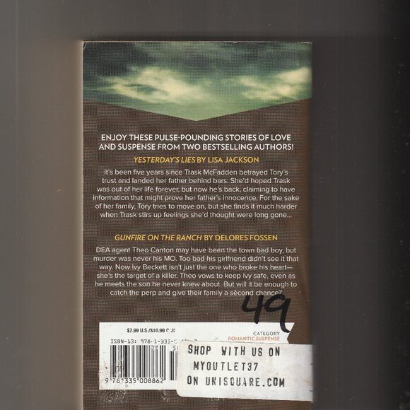 Proof of Guilt by Lisa Jackson 2019 Paperback Book - Very Good - Picture 2 of 2